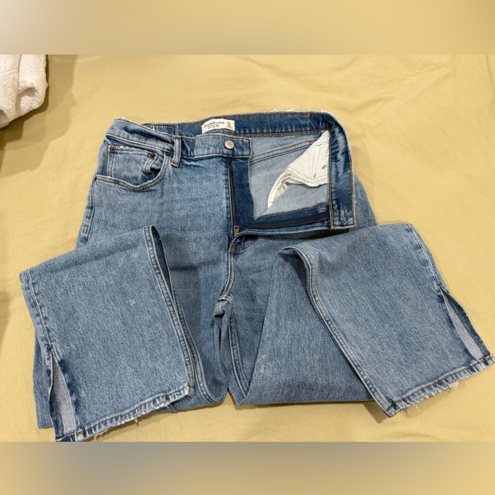 Abercrombie & Fitch Medium Blue Flare Jeans